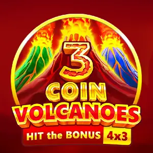 JackpotMate88 Casino selection featuring 3 Coin Volcanoes